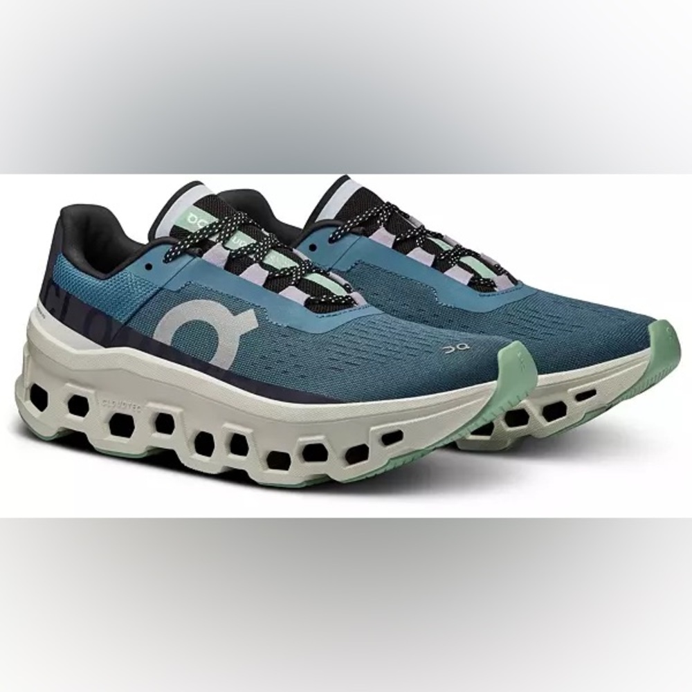 On Running Cloudmonster Women's Teal Mint Athletic Shoes